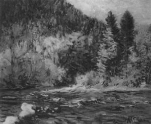 Stream In Autumn