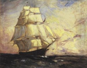 Clipper Ship by Arthur Clifton Goodwin