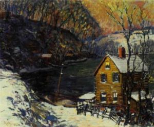 Spuyten Duyvil In Winter