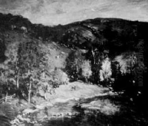 A Stream Through The Pasture, Autumn by Arthur Clifton Goodwin