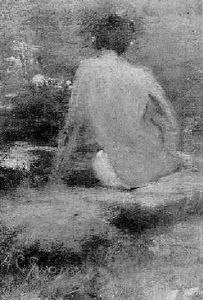 Seated Male Nude Seated Male Nude