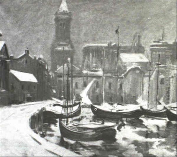 Boston Harbor Scene - view 1