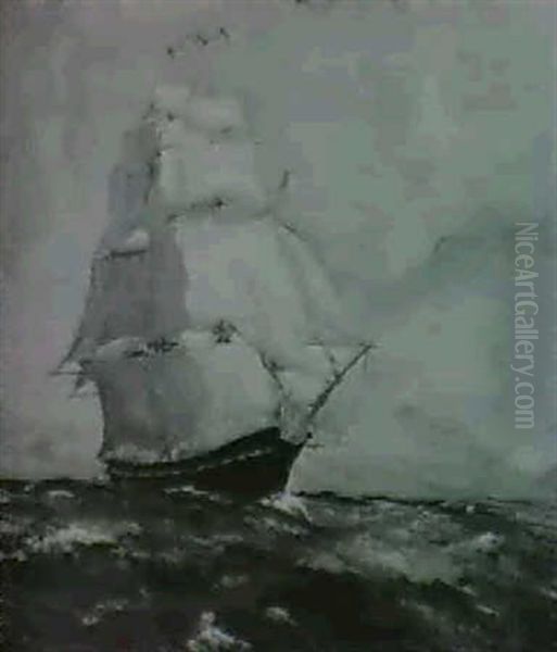 Ship At Full Sail - view 1