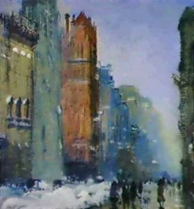 Fifth Avenue, New York by Arthur Clifton Goodwin