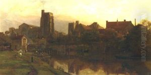 All Saints Church And The Bishop's Palace On The Medway, Maidstone