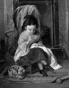 The Young Seamstress The Young Seamstress