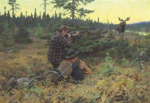 The Northwood King--calling The Moose