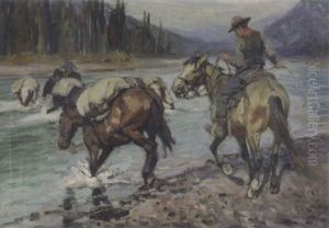 Pack Train by Philip Russell Goodwin