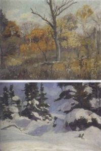Fall Landscape by Philip Russell Goodwin