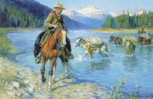 The Pack Train by Philip Russell Goodwin
