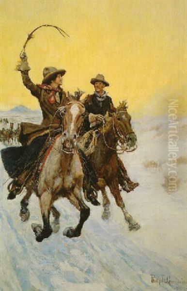 Cowgirl Takes The Lead - view 1