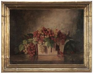 Still Life With Currents In A Basket by Richard La Barre Goodwin