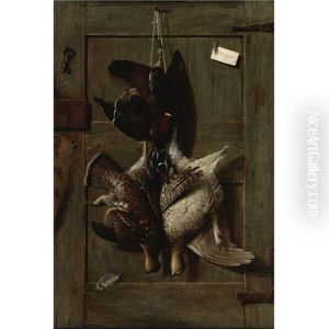 Still Life With A Wood Duck And Grouse by Richard La Barre Goodwin