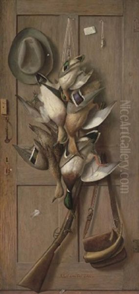 Theodore Roosevelt's Cabin Door by Richard La Barre Goodwin