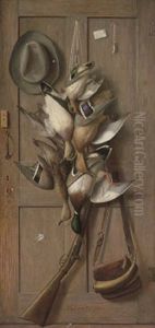 Theodore Roosevelt's Cabin Door by Richard La Barre Goodwin