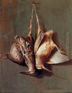 Woodcock Trompe L'oeil by Richard La Barre Goodwin