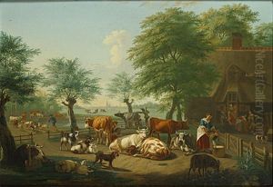 Het Leven Op De Boerderij by Jan van Gool