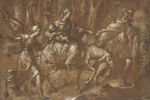 The Flight Into Egypt - view 1