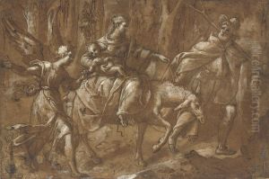 The Flight Into Egypt by Antonio Badile