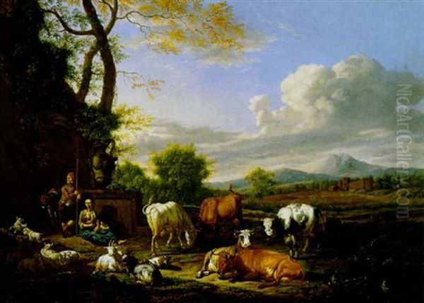 Arkadische Landschaft - view 1