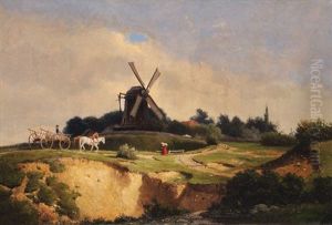 Rolands Mill In Ottensen by Berend Goos