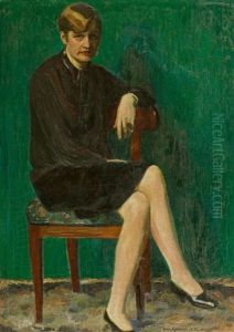 Sitzende by Josse Goossens