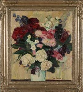 Blumenstillleben by Josse Goossens