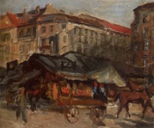 Marienplatz In Munchen by Josse Goossens