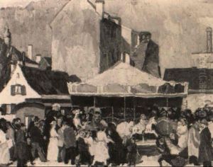 Vorstadt-jahrmarkt