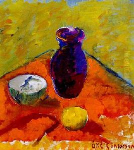 Stilleben Med Citron by Ake Goeransson