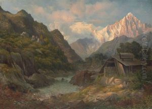 View Of Mont Blanc From Chamonix