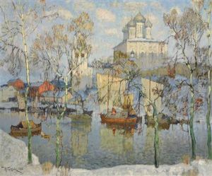 Russian Province In Spring Russian Province In Spring