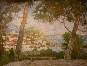 Island Of Capri by Konstantin Ivanovich Gorbatov
