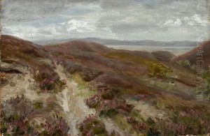 Rolling Meadow Landscape by Konstantin Ivanovich Gorbatov