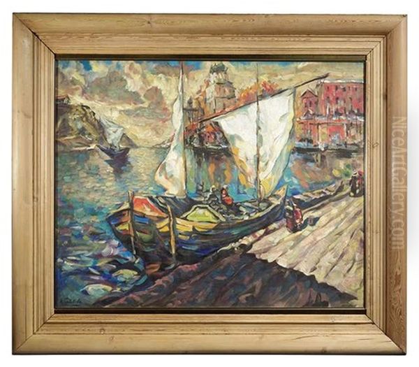 Segelboote In Einem Russischen Hafen - view 1