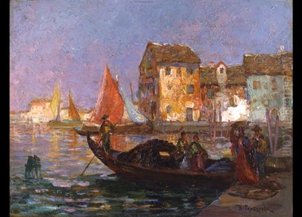 Kanal In Venedig - view 1
