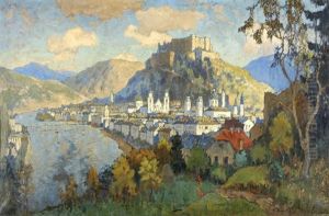 Blick Auf Salzburg