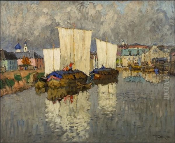 Veneita Joen Rannassa - view 1