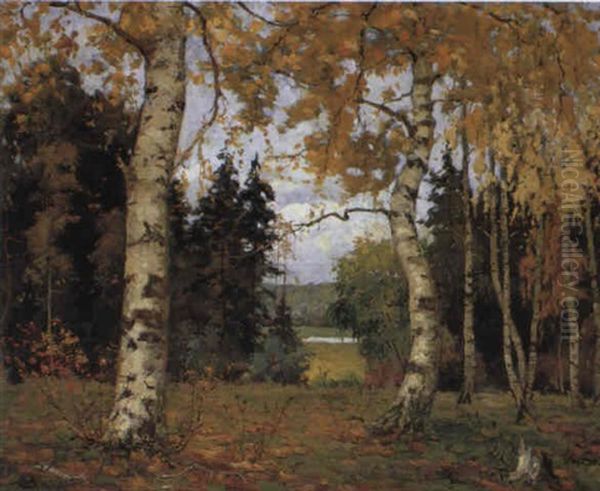 Woodlands In Autumn - view 1