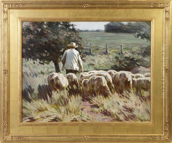 Herding Sheep - view 1