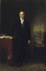 Portrait Of A Gentleman, Said To Be John Campbell, 2nd Marquess Of Breadalbane (1796-1862), Full-length by John Watson Gordon