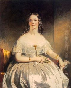 Portrait Of A Lady by John Watson Gordon