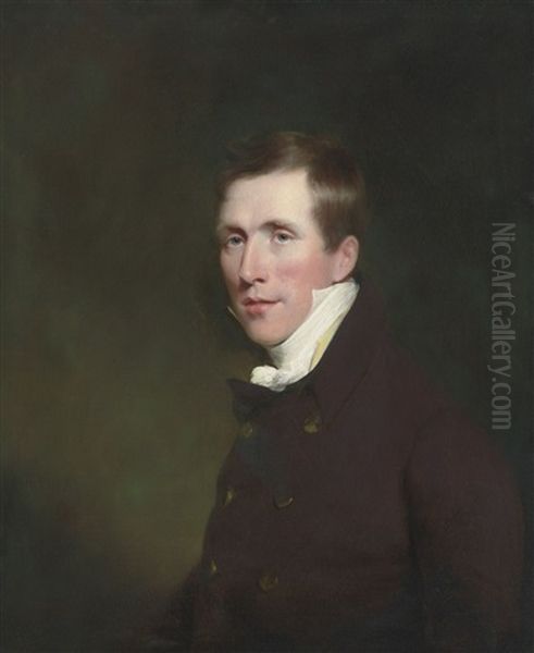 Portrait Of A Young Man, Said To Be A Member Of The Forbes Family - view 1