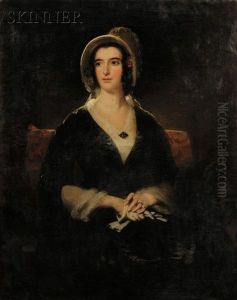 Portrait Of Miss Elizabeth Mack by John Watson Gordon
