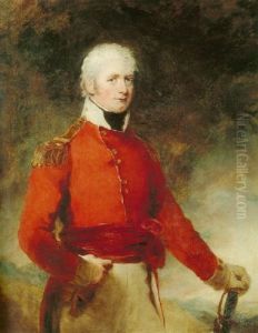Portrait Of An Officer (general James Stuart?) by John Watson Gordon