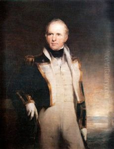 Portrait D'un Officier De Marine by John Watson Gordon