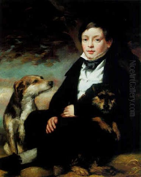 Portrait Of Master Raines, Of Wheldrake Manor, York - view 1