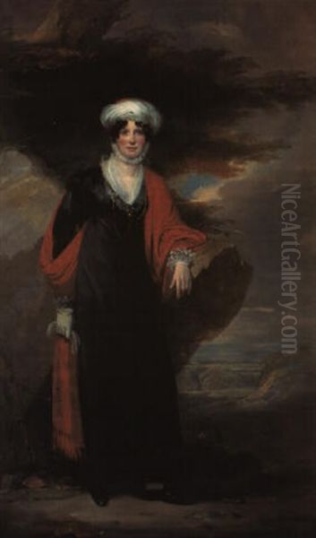 Portrait Of Hon. Margaret Euphemia Janet Charlotte...of Gask - view 1