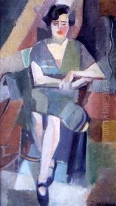 Femme Dans Un Fauteuil by Jules Gordon