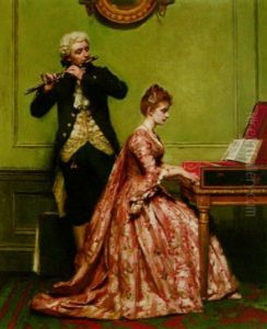 A Music Lesson by Robert James Gordon